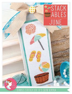 June Stackables Cross Stitch Pattern