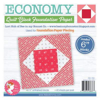 EconomyQuiltBlock6inFounPapPad