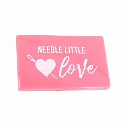 Magnetic Needle Case - Little Love Pink