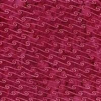 Island 311805340 Scroll Wave - Magenta 45" wide fabric per yard