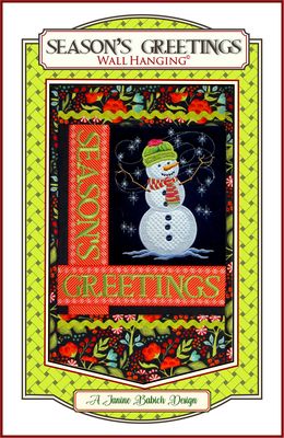 Season's Greetings Wall Hanging Pattern