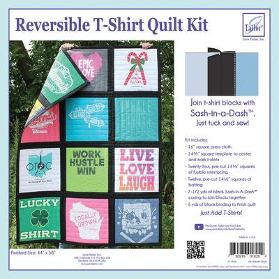 JustAddT-ShirtsQuiltKitBlkSas