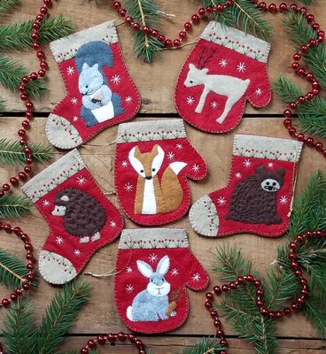 Christmas Critters Orn Kit