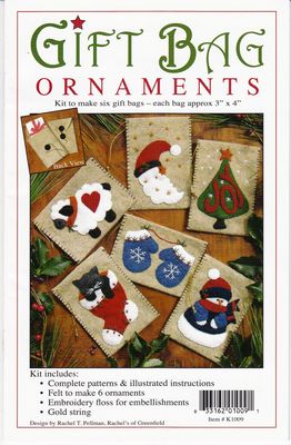 Gift Bag Ornaments Kit