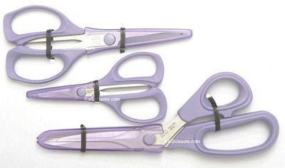 3 Piece Serrated Patchwork Scissors Set