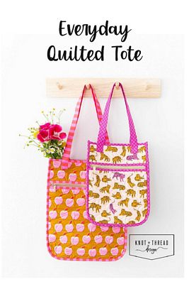 Everyday Quilted Tote Pattern