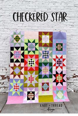 Checkered Star Pattern
