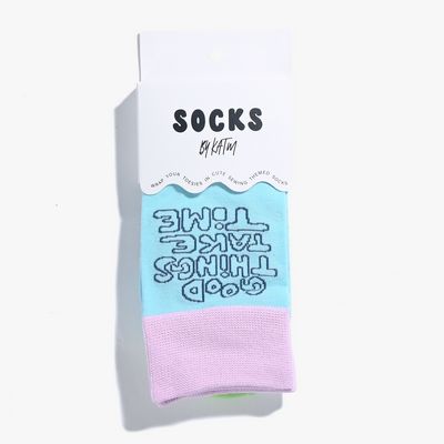 KATM Socks - Good Things Take Time