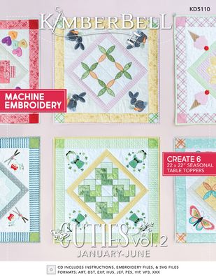 Kimberbell Cuties Tabletoppers Vol. 2 (Jan-June)