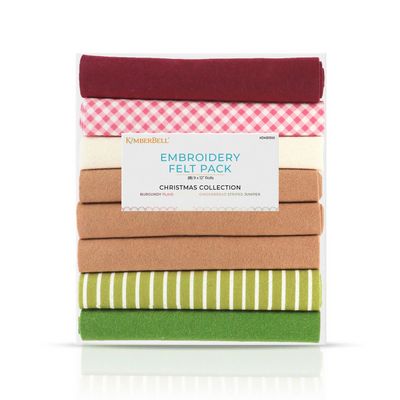 Embroidery Felt Pack: Christmas Edition