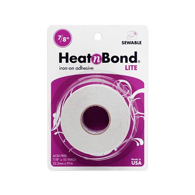 Lite HeatnBond 7/8 in x 10 yd