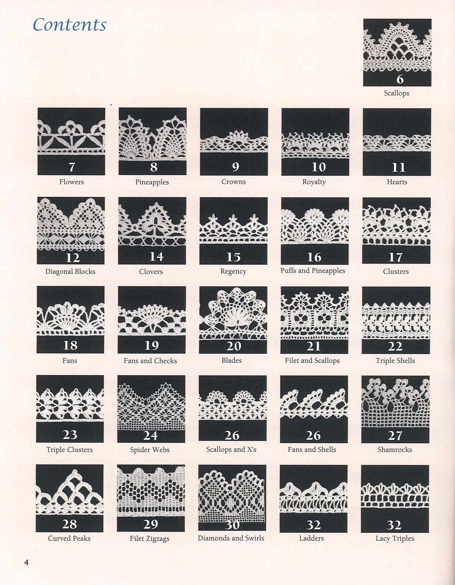 50 Fabulous Thread Crochet Edgings