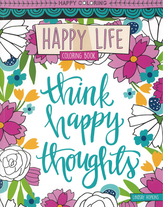 Happy Life Coloring Book