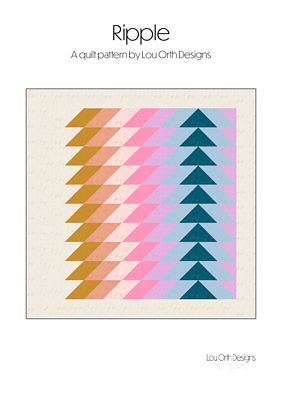 Ripple quilt pattern