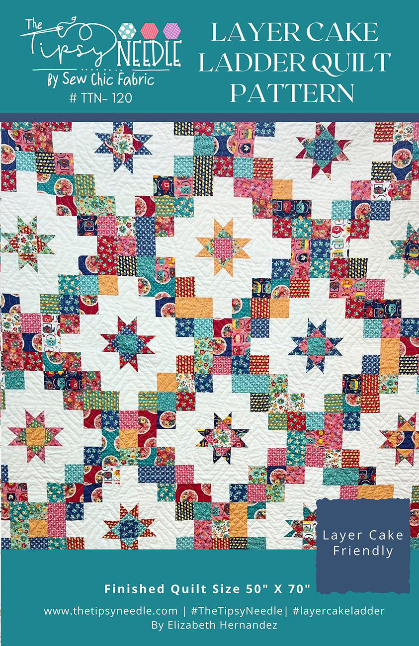 Layer Cake Ladder Quilt