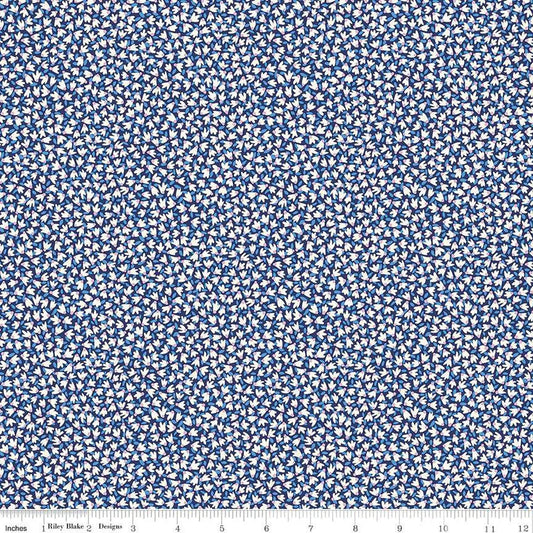 Liberty Tudor Celebration Tudor Tumble 01667447A 44"/45" Fabric Per Yard