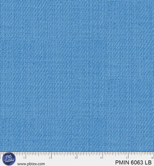Light Blue Patriotic Minis PMIN-6063-LB Cotton 44/45 Fabric Per Yard