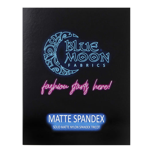 Matte Nylon Spandex Color Card with Expansion Card | Blue Moon Fabrics