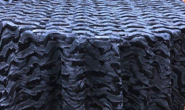MEADOW Velvet Fabric, 72 Inch. in Width