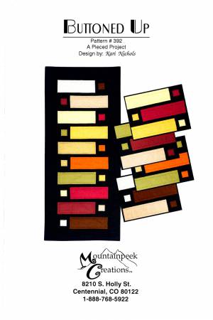 Buttoned Up - Quilt Pattern #392 by Mountainpeek Creations™ MPC