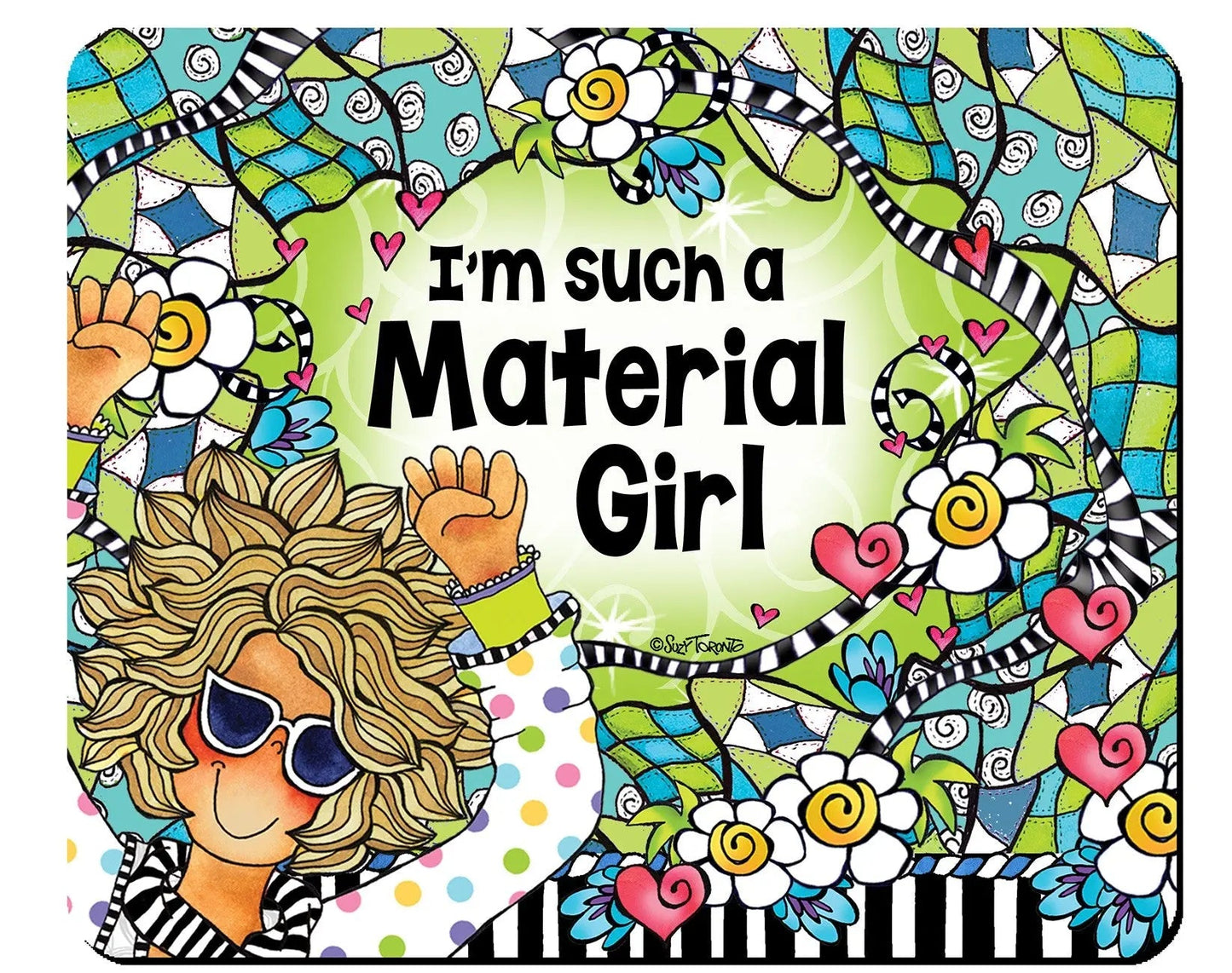 Material Girl Mouse Pad