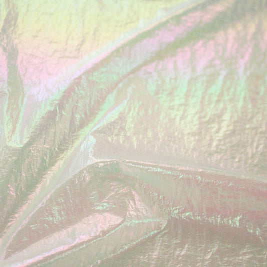 Mother of Pearl Foiled Nylon Fabric | Blue Moon Fabrics