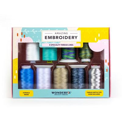 Amazing Embroidery Pack- Oceana 9ct.
