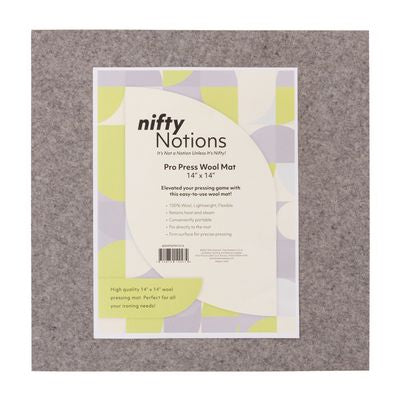 The Nifty Pro Press Pal Wool Mat 14 in  x 14 in