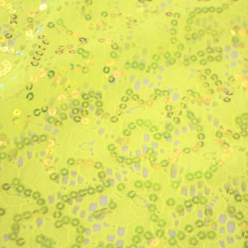 Material Girl Stretch Lace Sequin Fabric | Blue Moon Fabrics