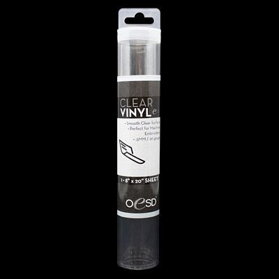 OESD Clear Vinyl 8in x 20in