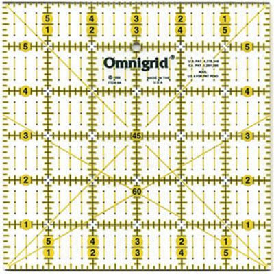 Omnigrid Square Ruler 6 in