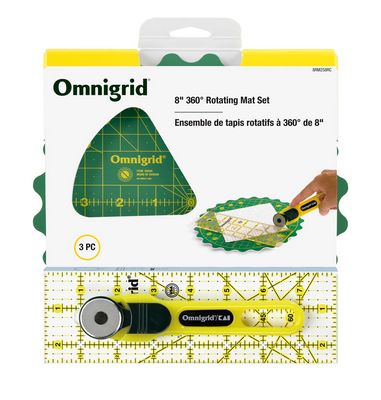 Omnigrid 360 Degree Rotating Mat Set 8in
