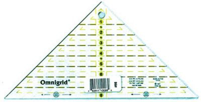 Omnigrid Triangle Ruler 8 in