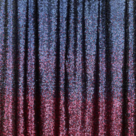 Short Ombre Stretch Mesh Sequin Fabric | Blue Moon Fabrics