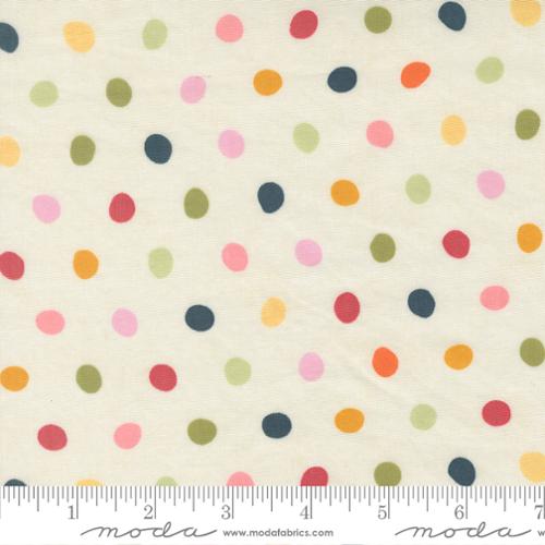 Opal Fieldrush Poppy 44"/45" Cotton Fabric Per Yard