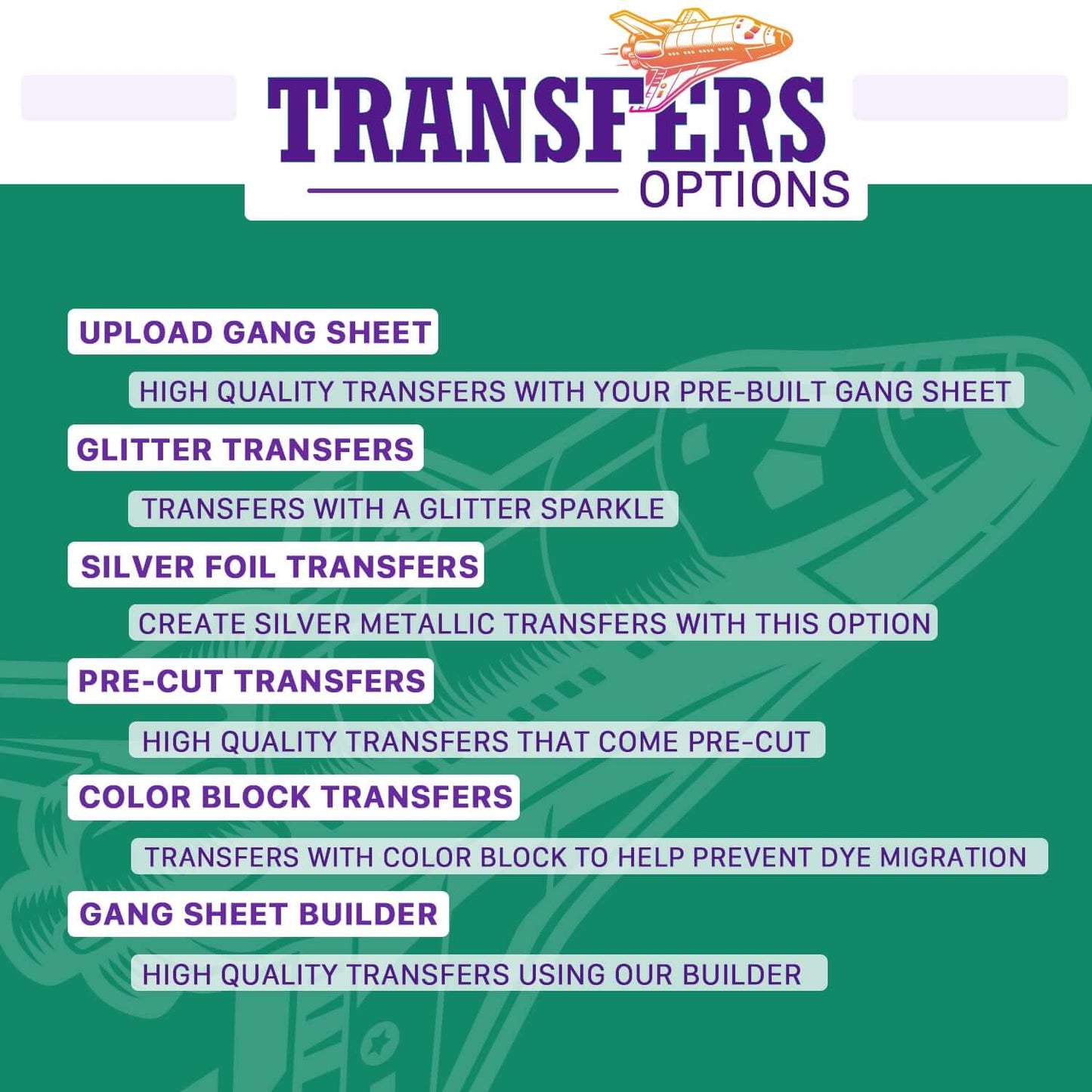 Upload Custom DTF Gang Sheet | Direct-to-Film Transfers