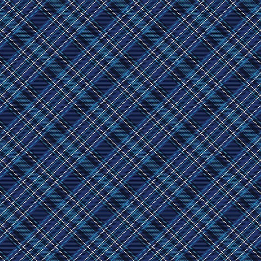 Owl Always Love Tartan Plaid 44"/45" Fabric Per Yard