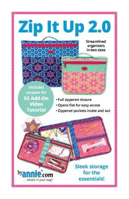 Zip It Up 2.0 Pattern