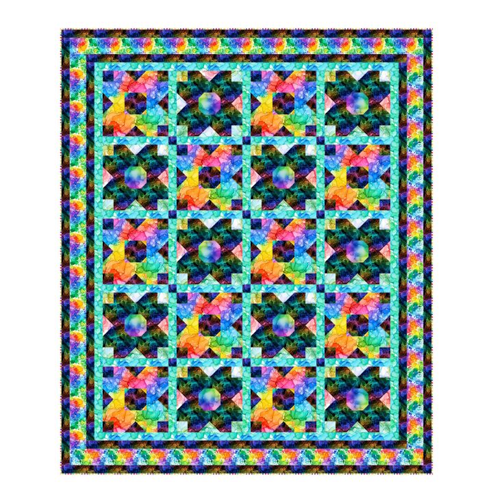 Radiant Rhapsody Quilt Pattern