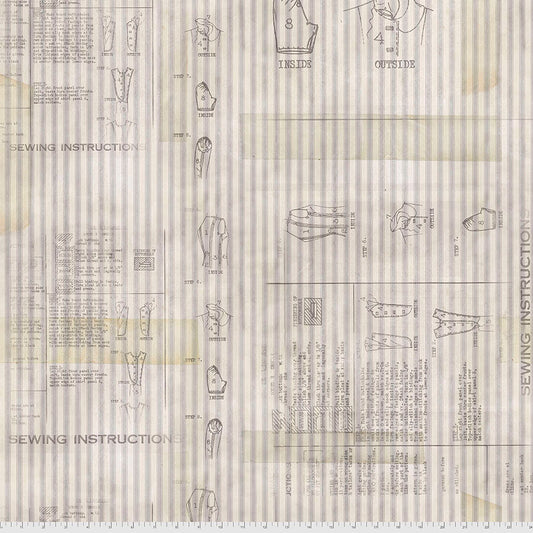 FS Sewing Instructions Linen Monochrome Tim Holtz