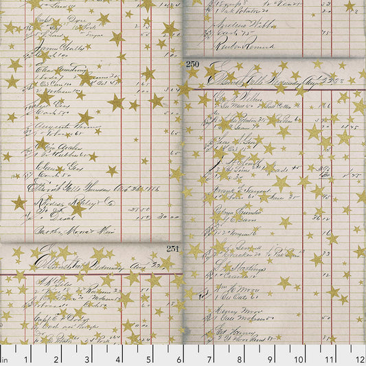 FS Neutral Yuletide Christmas List PWTH117-Tim Holtz