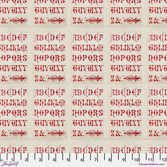 FS Red Palette Typography PWTH224-Tim Holtz