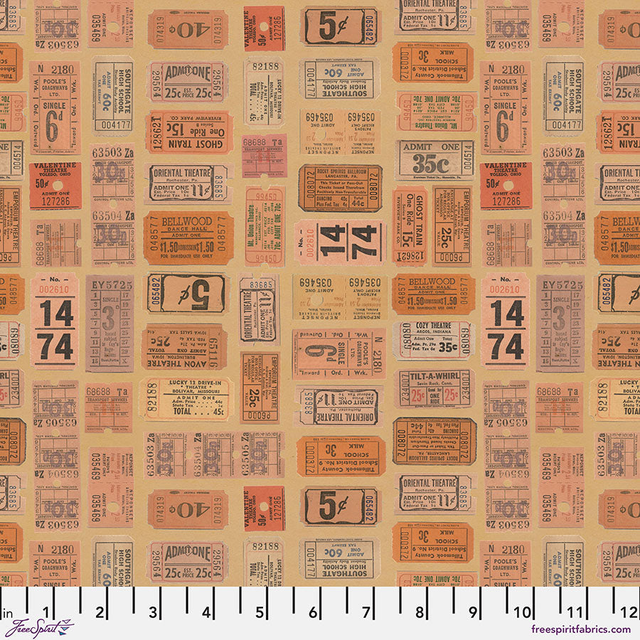FS Orange Palette Tickets PWTH232-Tim Holtz
