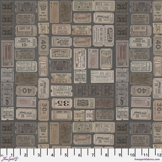 FS Charcoal Tickets - Charcoal || Palette Charcoal-Tim Holtz