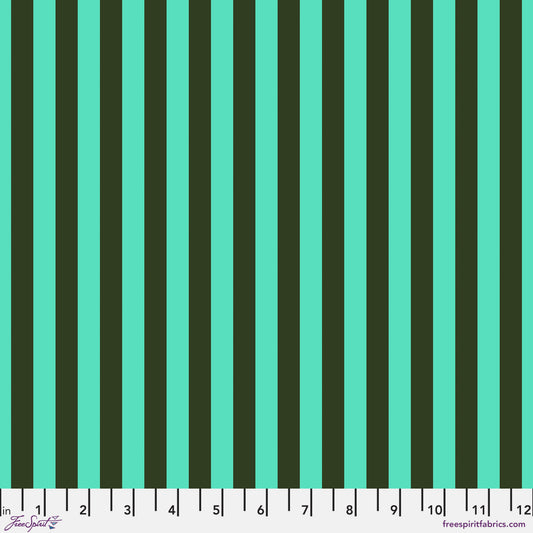 FS Tula Pink Tent Stripe - Fern