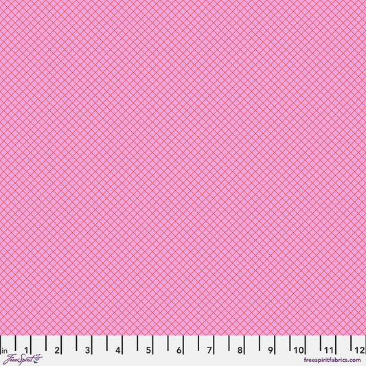 FS On the Grid - Bubblegum || Tula Pink True Colors