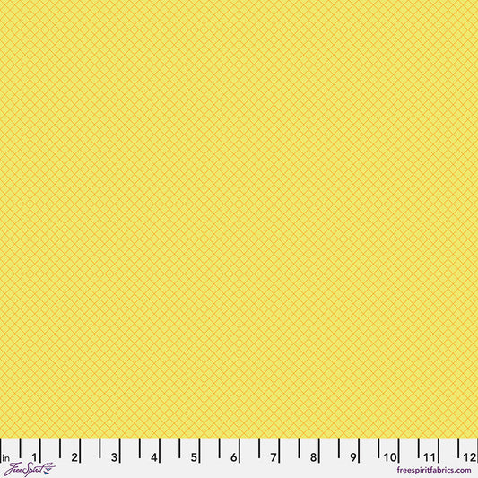 FS On the Grid - Highlighter || Tula Pink True Colors