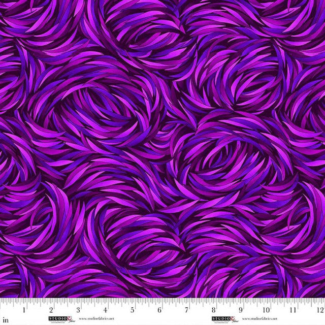 Pansy Tempest 108" Cotton Quilt Fabric Per Yard