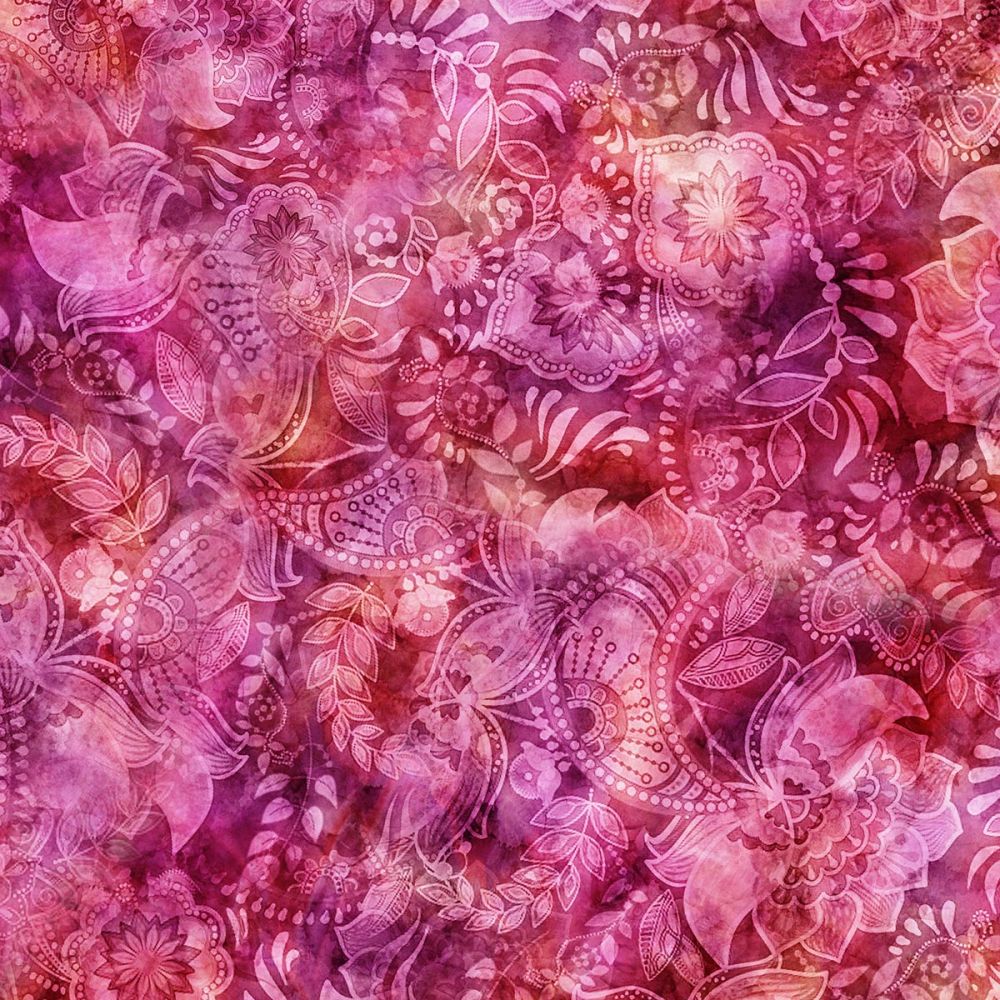 Pink Quilt Back - Fairy Tale 108" wide Fabric per yard