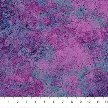 Purple Night Shade Stonehenge Multi Mixers Cotton Wideback Fabric (1/2 yard pack)